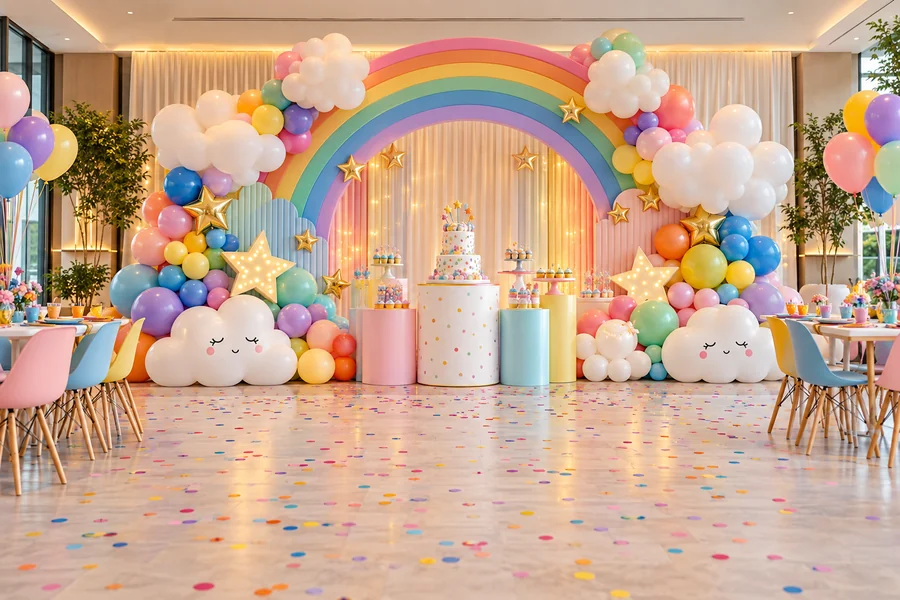 Kids Birthday Decoration in Chandigarh by Baby balloon decoration Chandigarh