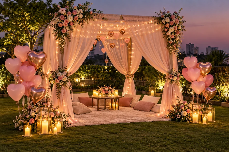 Love Theme Decoration Chandigarh design 2